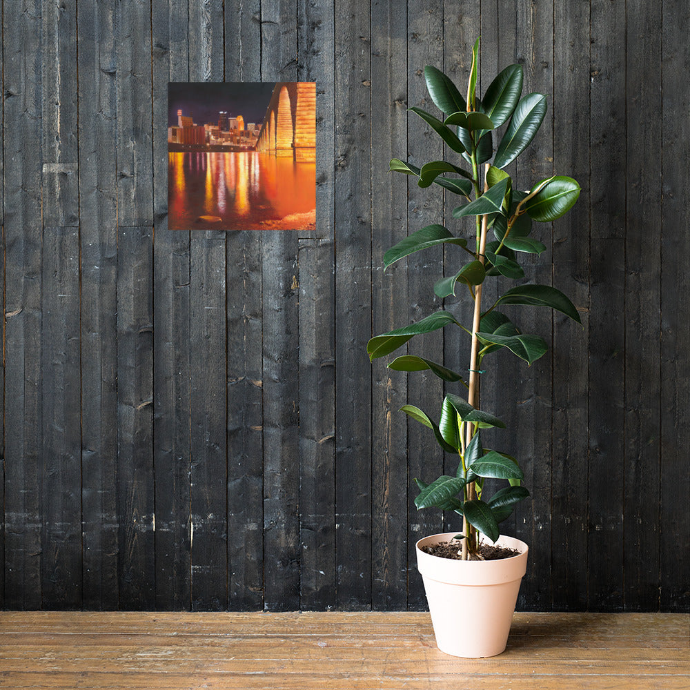Stone Arch at Twilight Print
